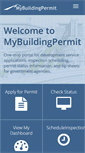 Mobile Screenshot of mybuildingpermit.com